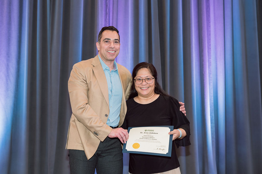 Dr. Jesse Siffledeen and Dr. Fraulein Morales
