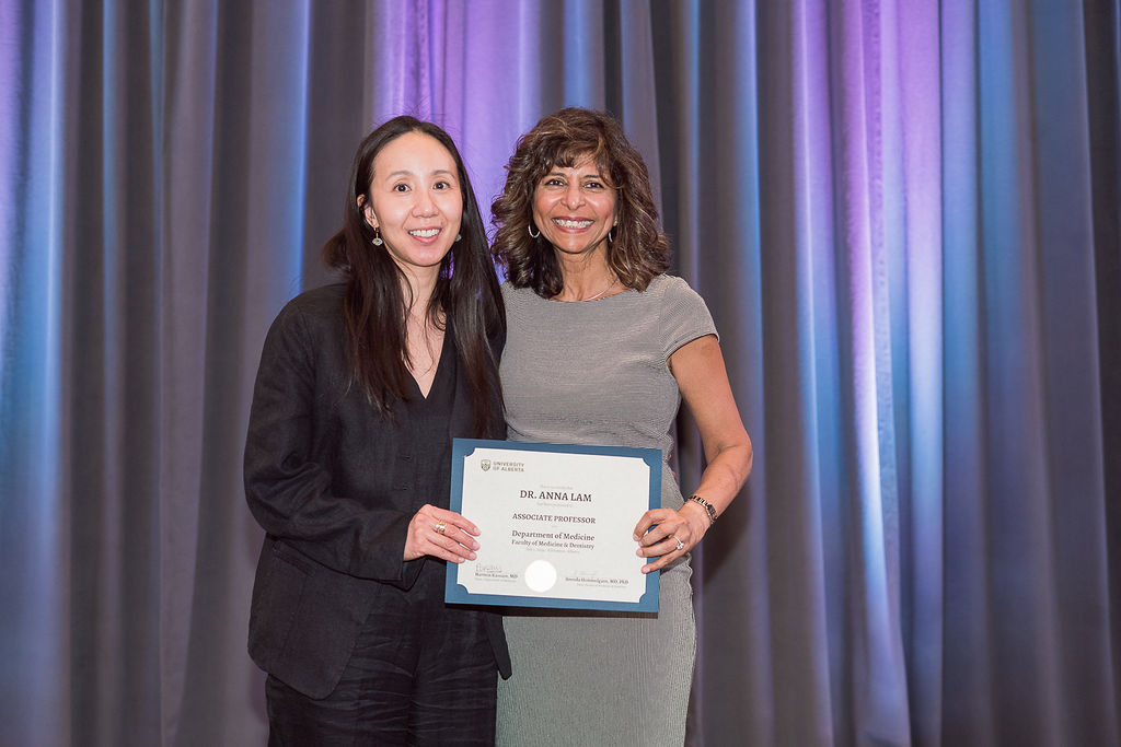 Dr. Anna Lam and Dr. Narmin Kassam