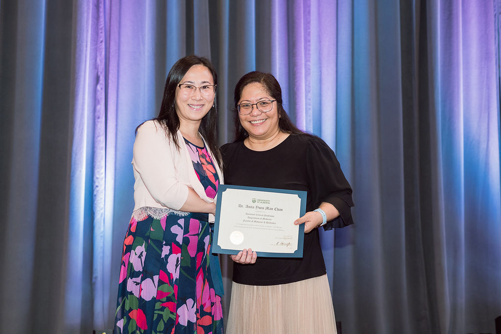 Dr. Anita Chan and Dr. Fraulein Morales