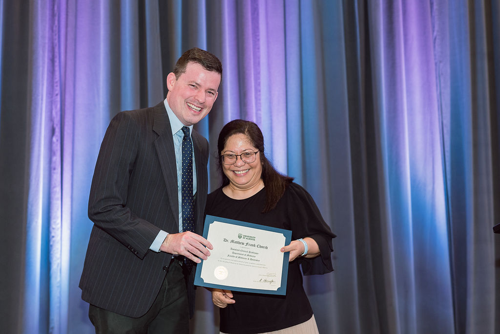 Dr. Matthew Church and Dr. Fraulein Morales