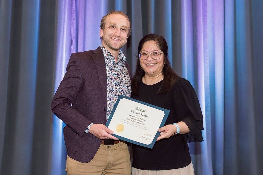 Dr. Evan Martow and Dr. Fraulein Morales