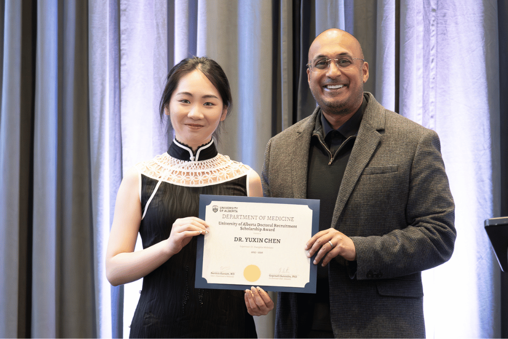 Dr. Yuxin Chen and Dr. Gopinath Sutendra