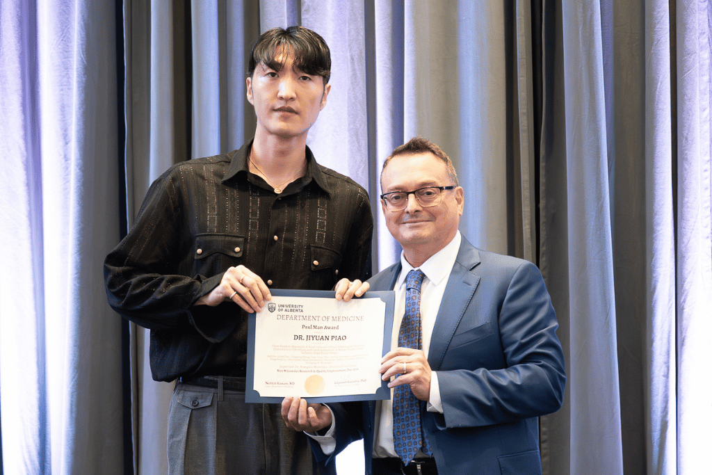 Dr. Jiyuan Piao and Dr. Giovanni Ferrara