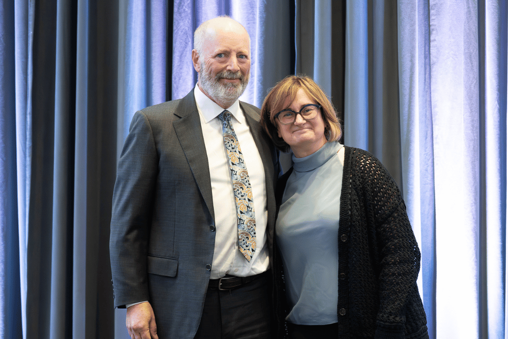 Dr. Robert Hayward and Dr. Jennifer Ringrose