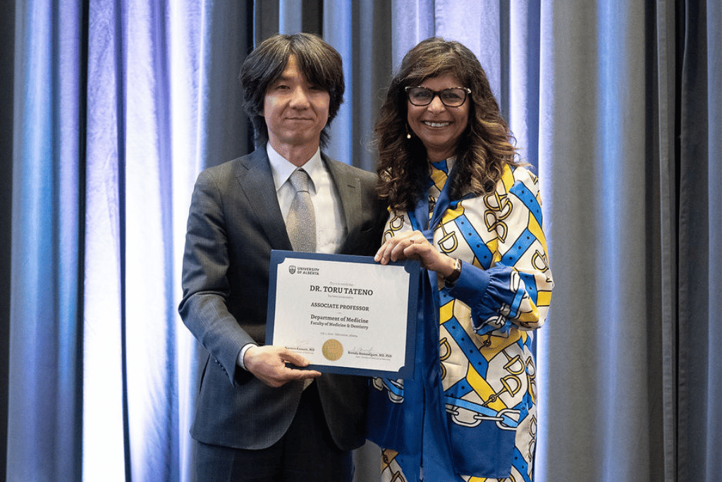Dr. Toru Tateno and Dr. Narmin Kassam