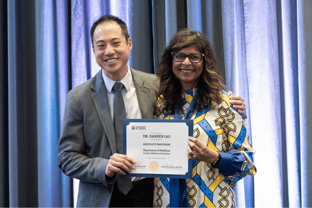 Dr. Darren Lau and Dr. Narmin Kassam