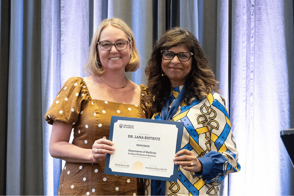 Dr. Lana Bistritz and Dr. Narmin Kassam