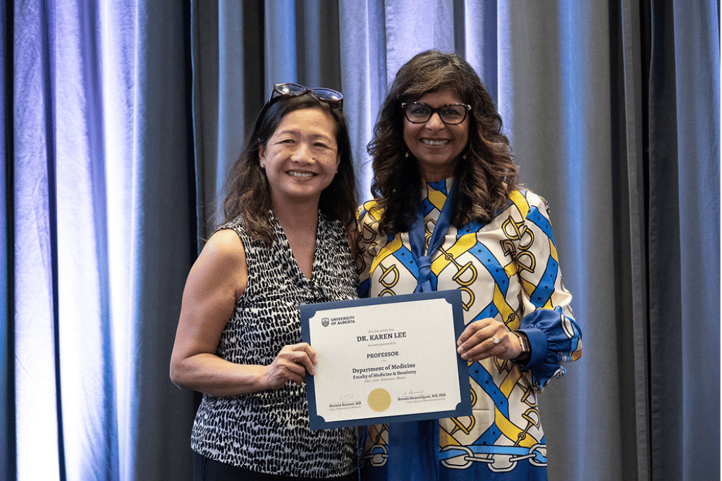 Dr. Karen Lee and Dr. Narmin Kassam