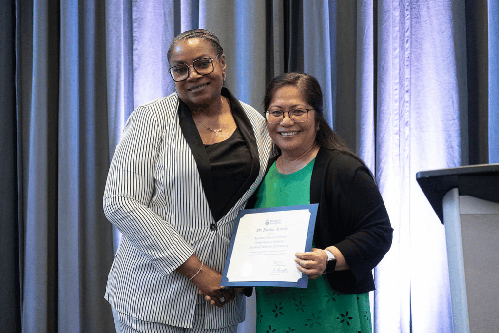 Dr. Ifeoma Achebe and Dr. Fraulein Morales