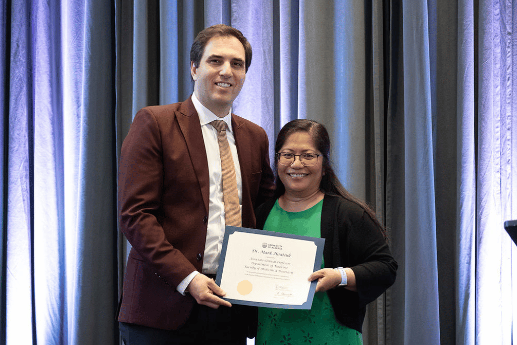 Dr. Mark Hnatiuk and Dr. Fraulein Morales
