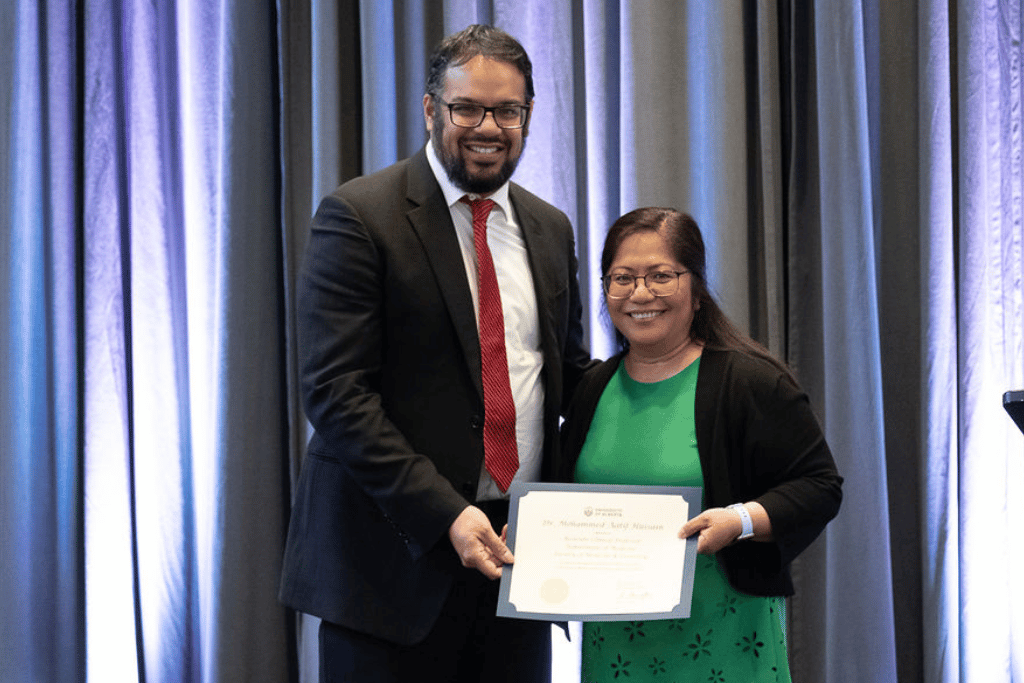 Dr. Mohammed Aatif Hussain and Dr. Fraulein Morales