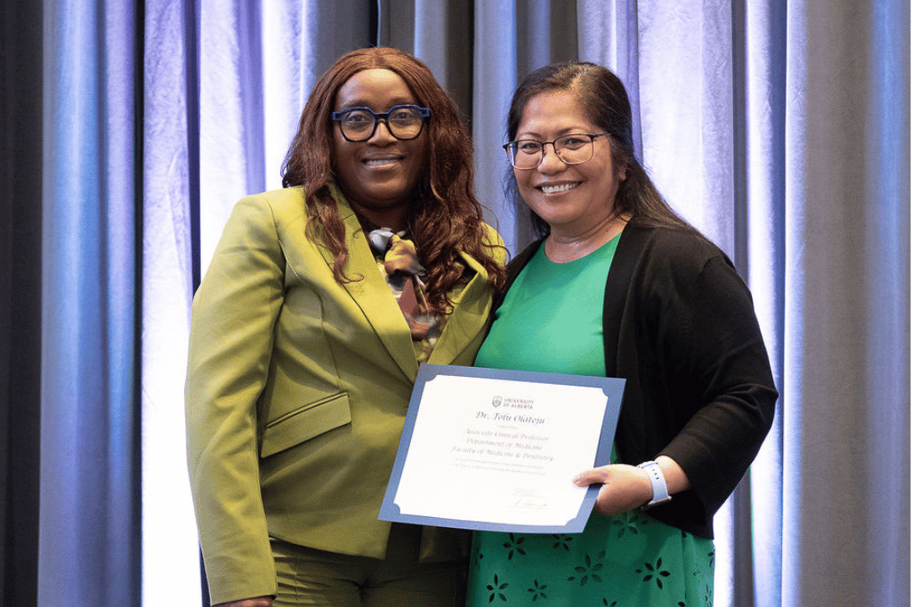 Dr. Tolu Olateju and Dr. Fraulein Morales