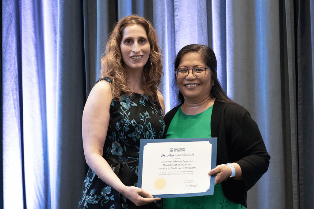 Dr. Mariam Shahidi and Dr. Fraulein Morales