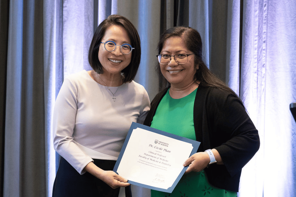Dr. Cecile Phan and Dr. Fraulein Morales