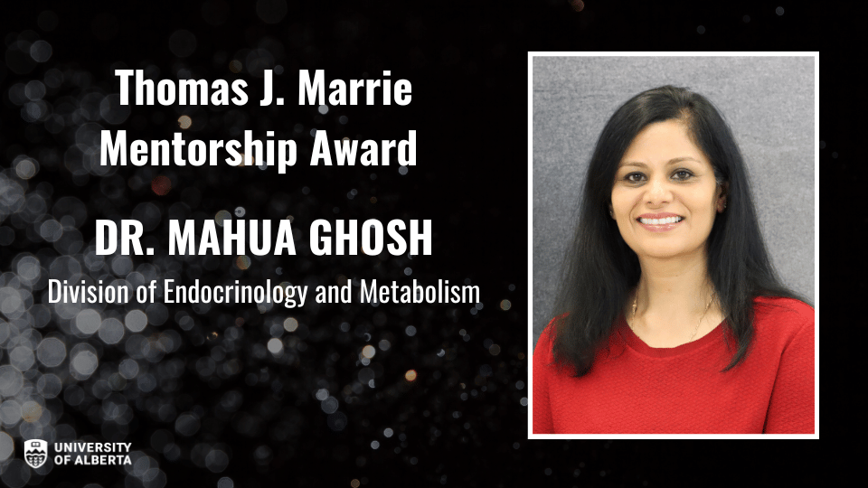 Thomas J. Marrie Mentorship Award