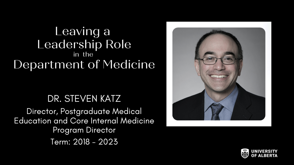 Portrait of Dr. Steven Katz
