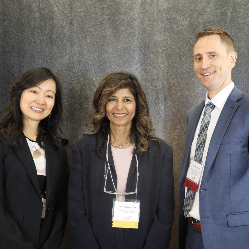 Christine Soong, Narmin Kassam, John Staples