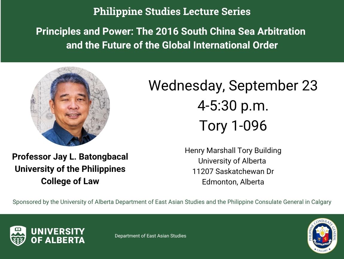 Principles and Power talk by Professor Jay L. Batongbacal