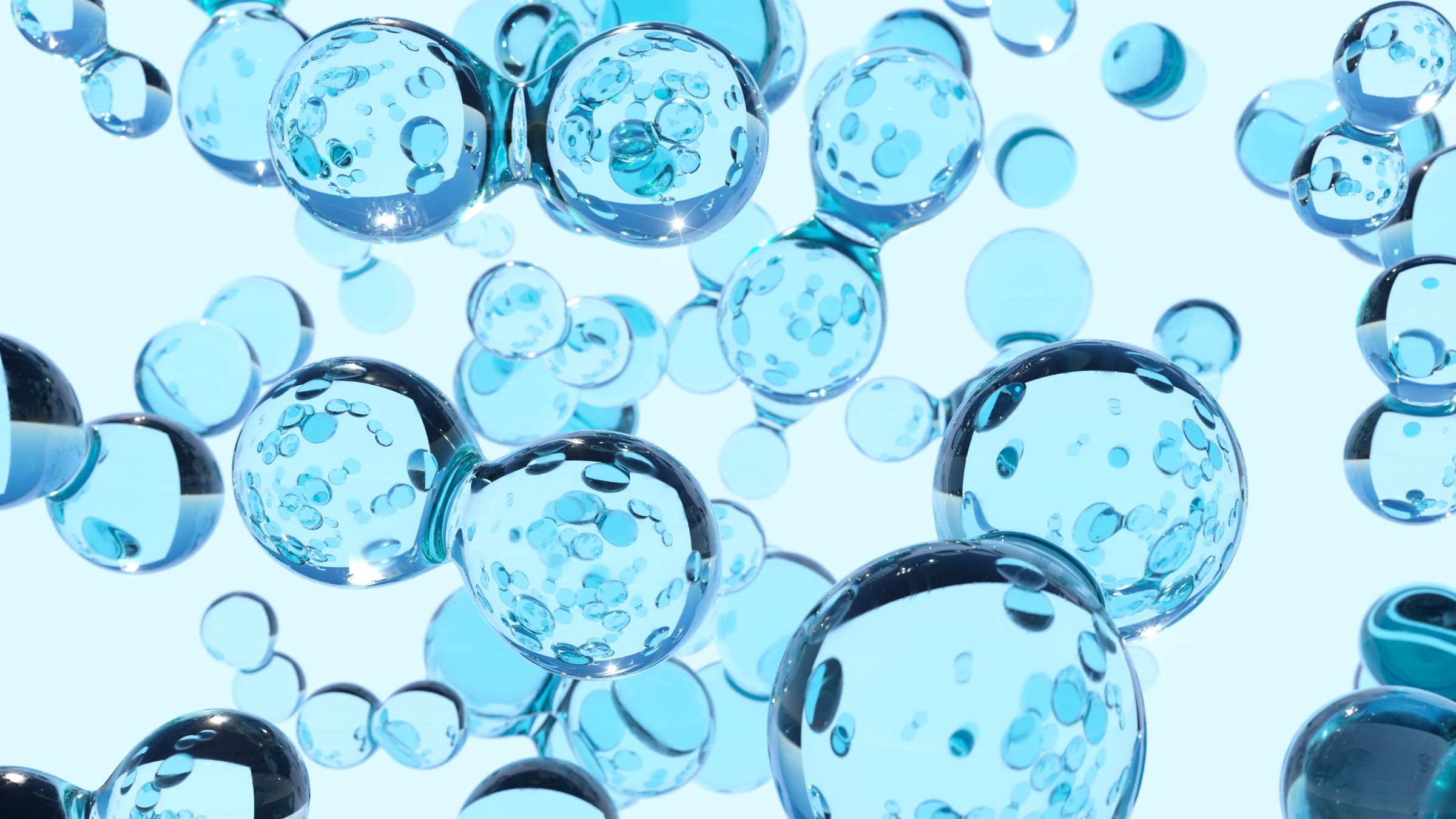 Hydrogen bubbles