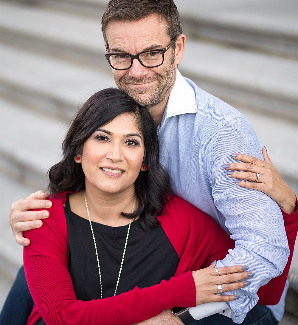 Samina Ali and Tim Graham