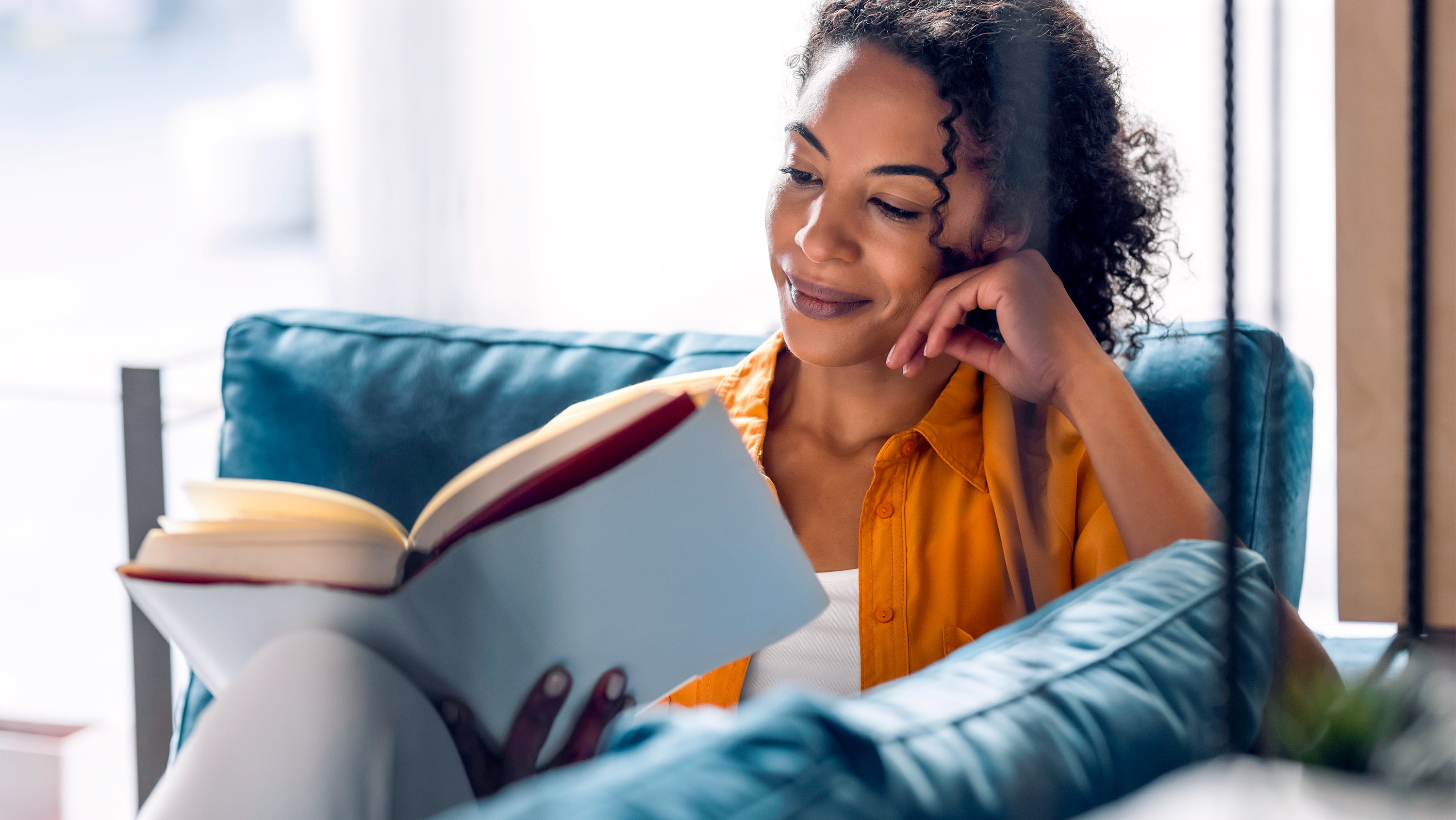 woman reading Getty