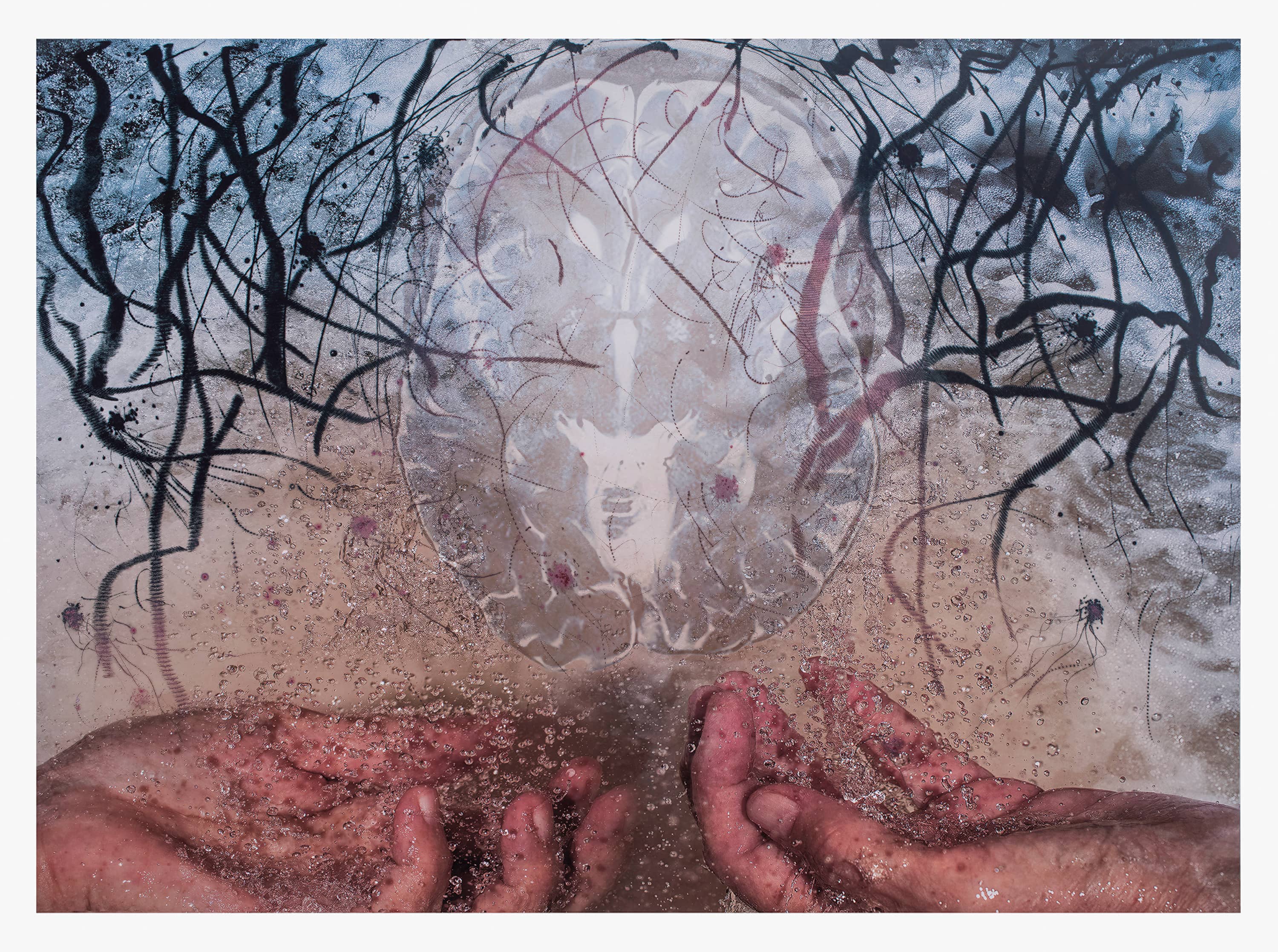 Cerebral Touch: Magnetic Resonance 1, by Liz Ingram