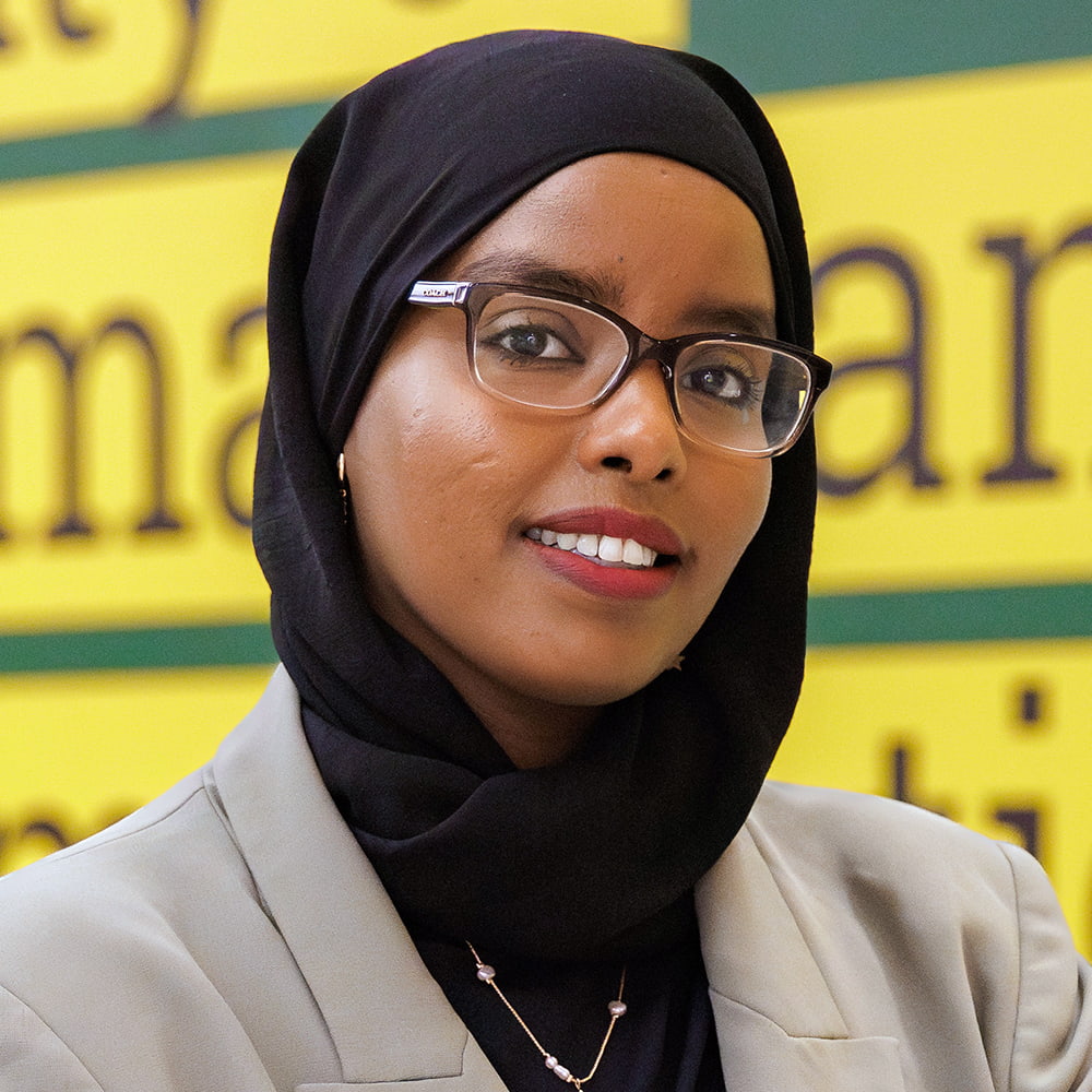 A photo of Fadumo Isse. 