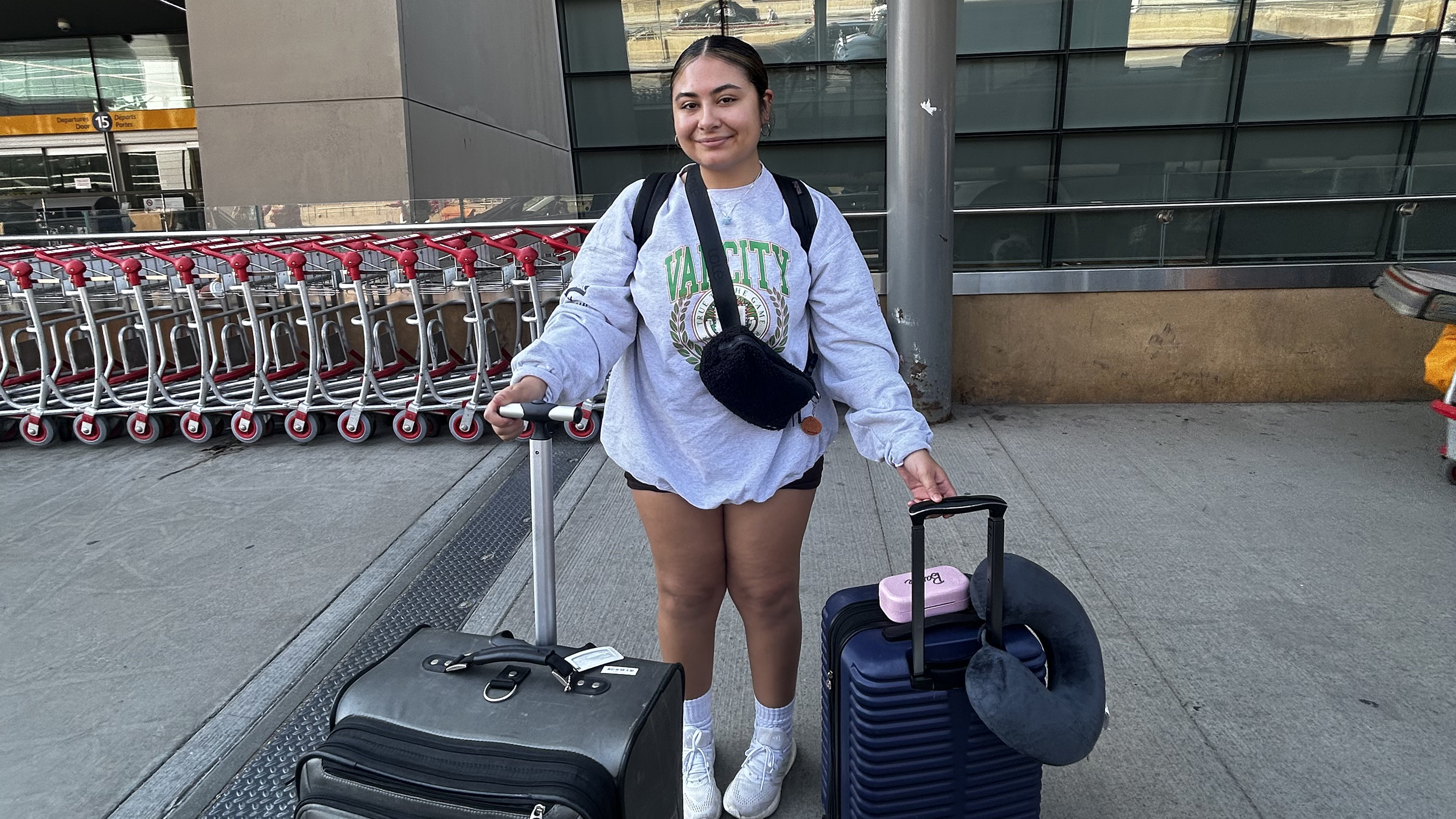 Jada at airport