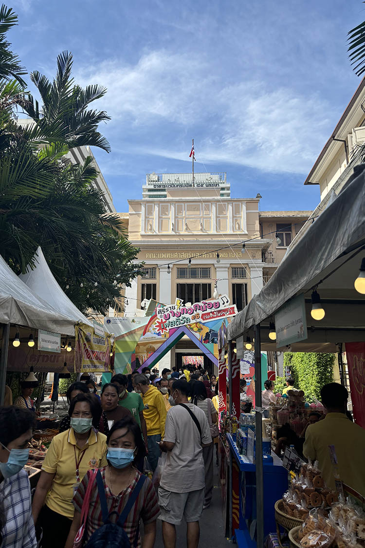 Local market in Bangkok