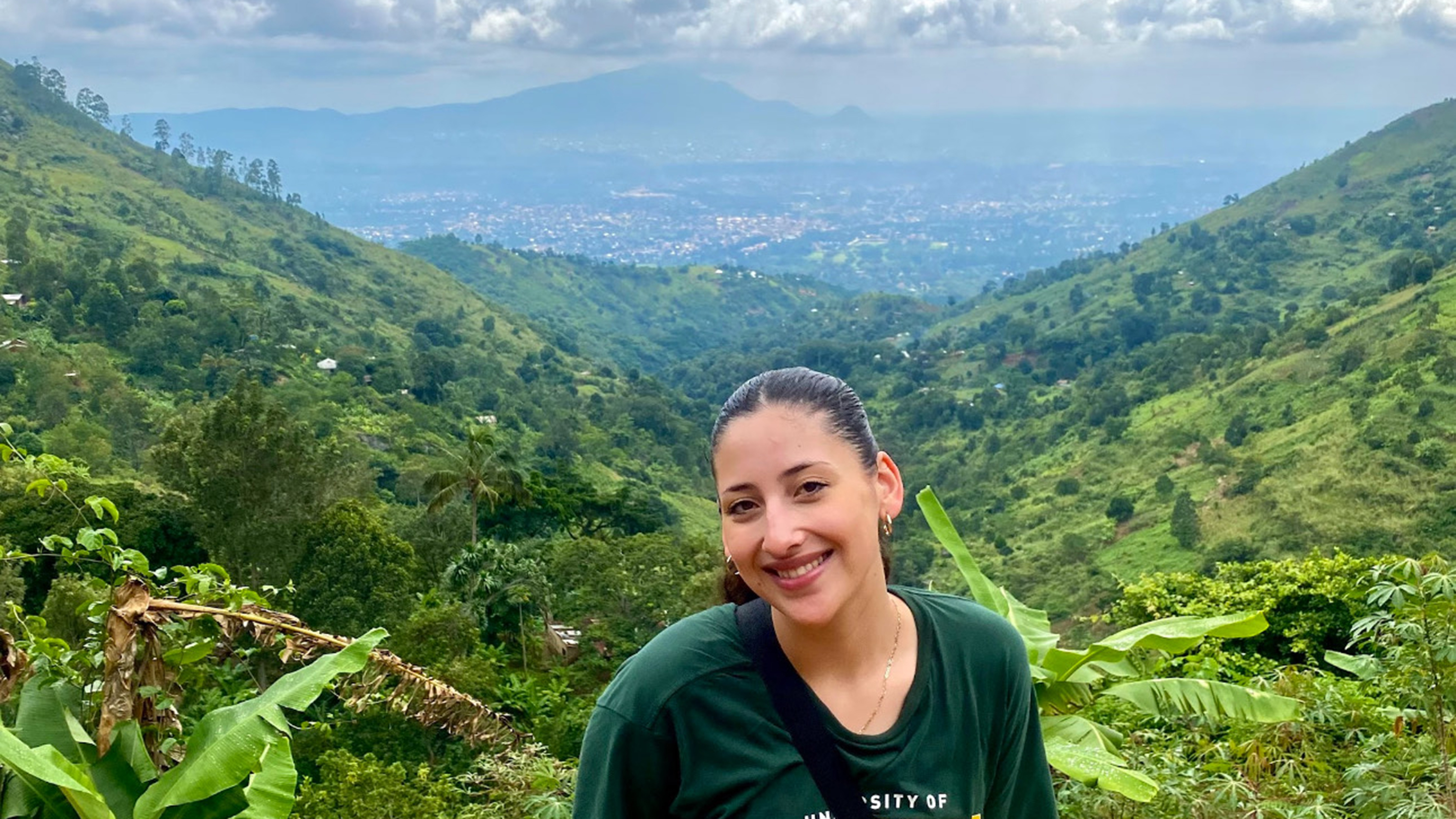 Raquel Medina in Tanzania