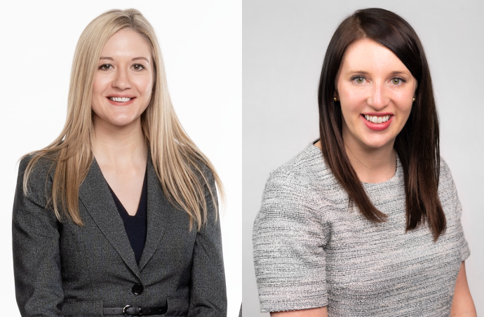 Leah Strand and Joanne Cave