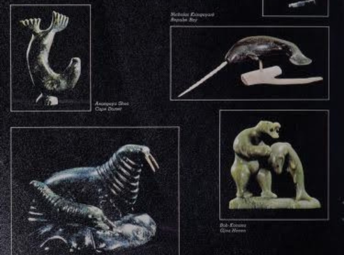Images of Inuit sculptures