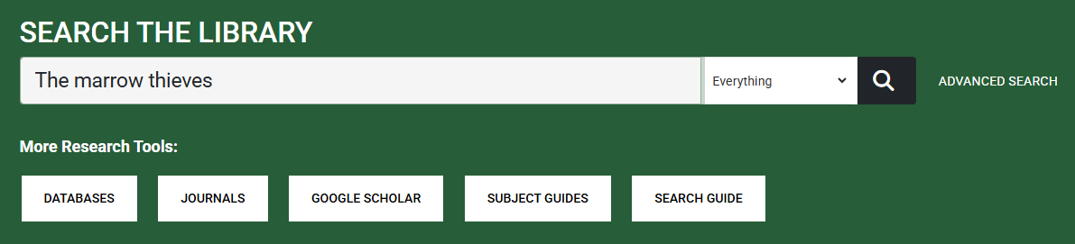 Initial search