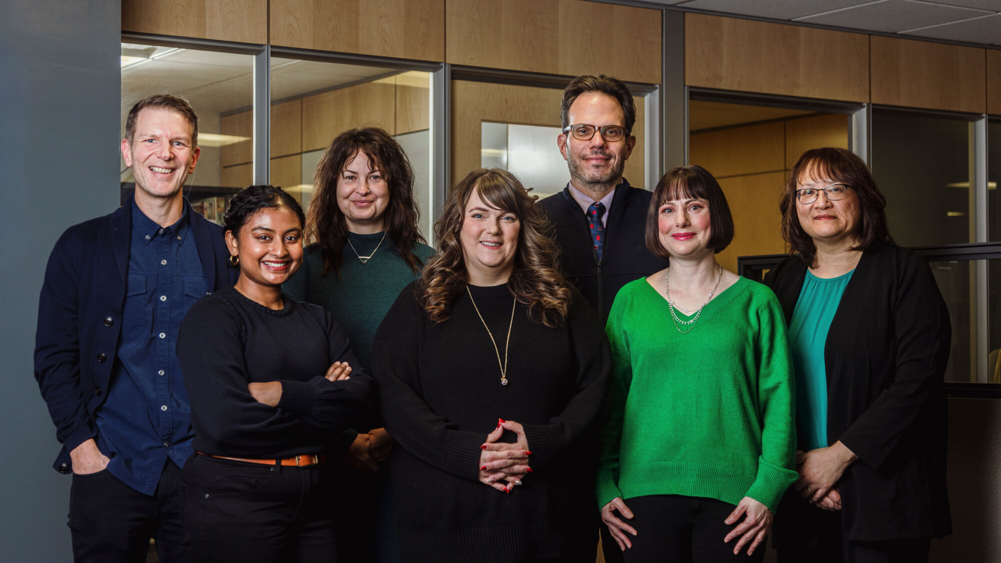 Group photo of the Writing and Learning Centre team