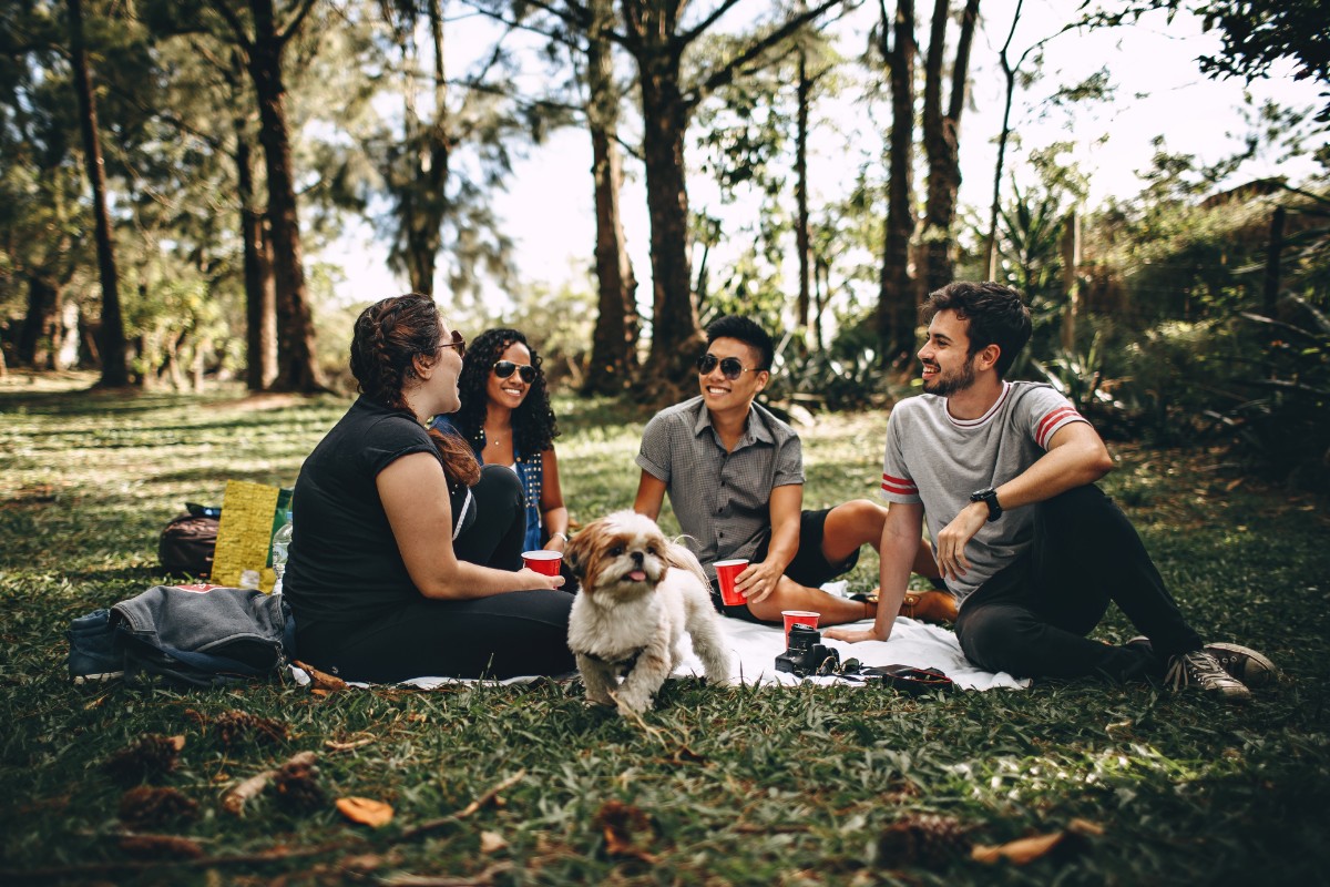 Photo of a group of friends by Toa Heftiba on Unsplash.