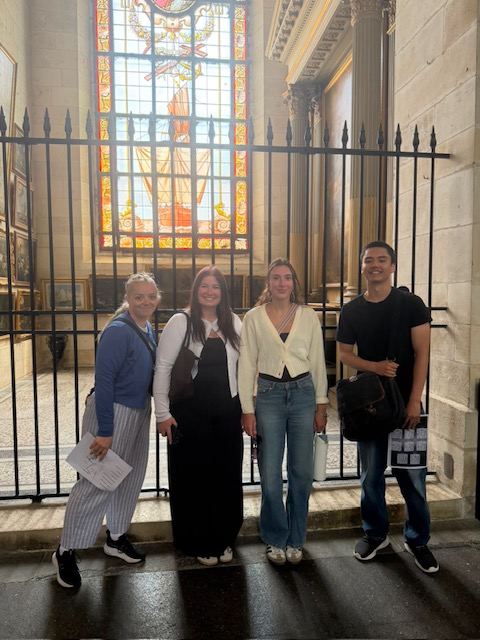 Kiana, Ryann, Nachtegale, and Ha-eil at Cathédrale Saint-Louis