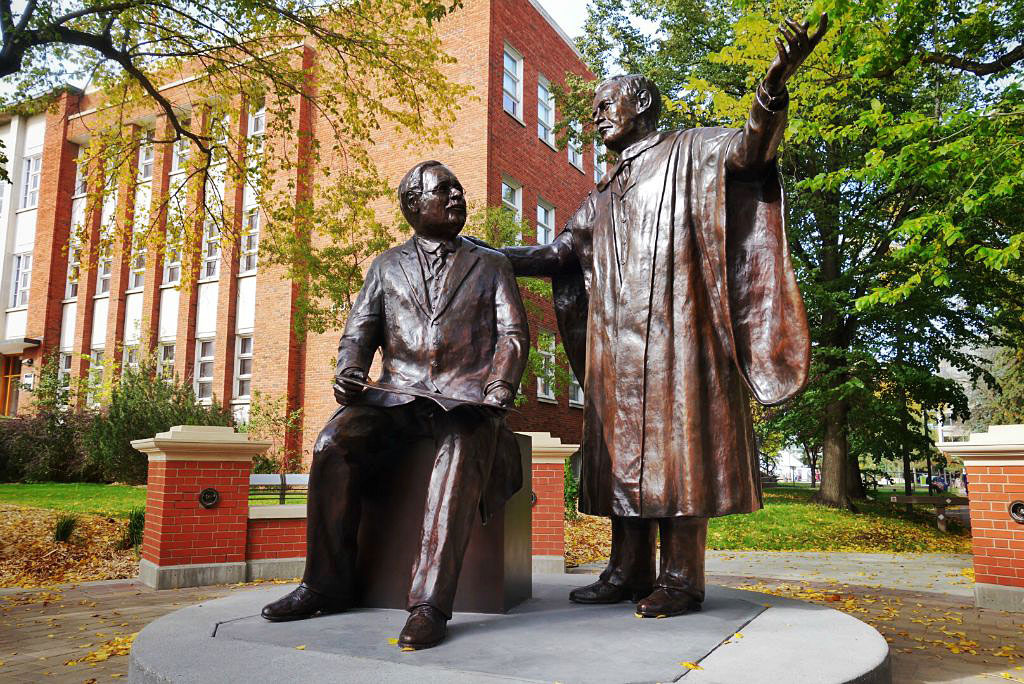 image of bronze statue
