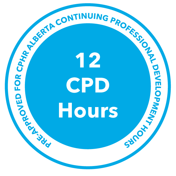 12 hours CPHR badge