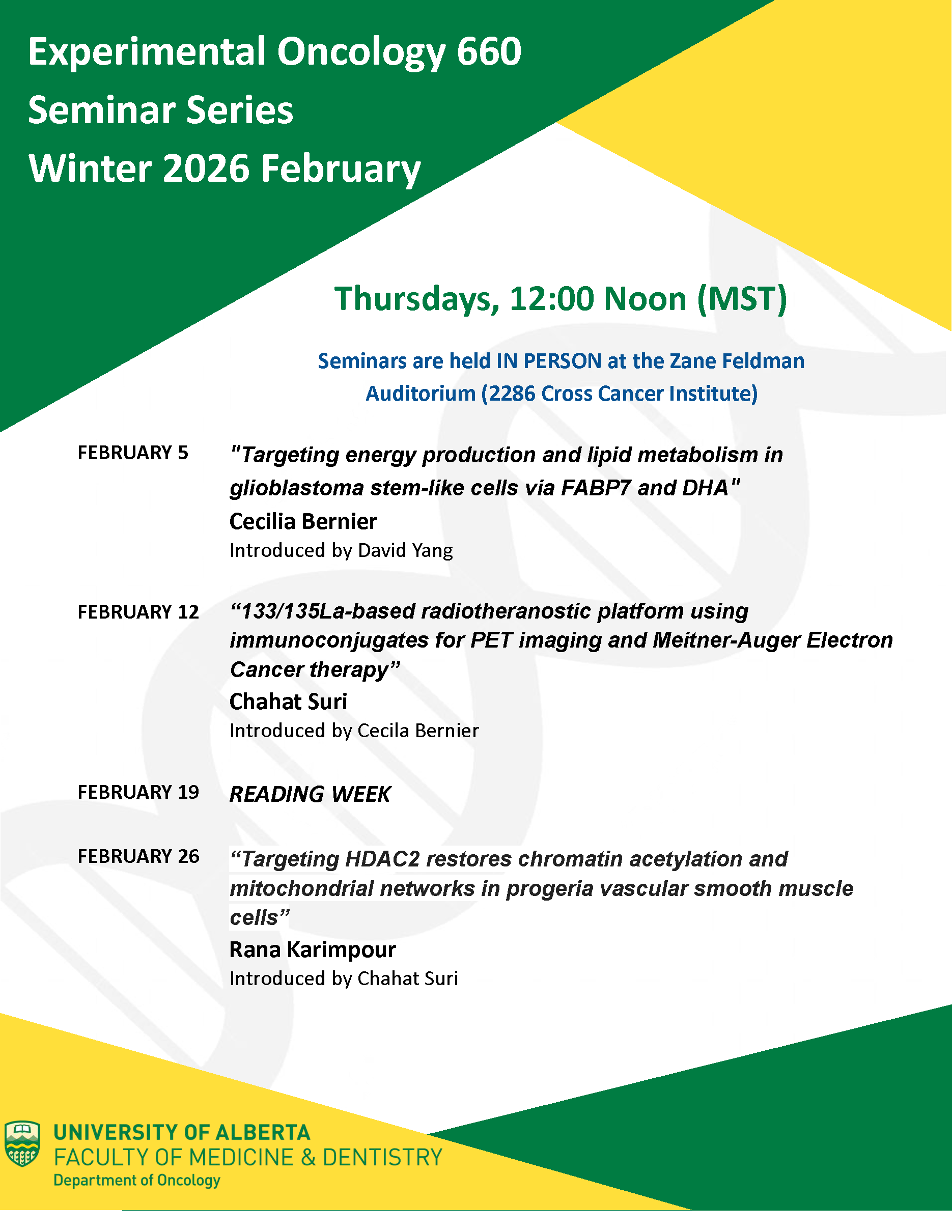 February 2026 ONCOL 660