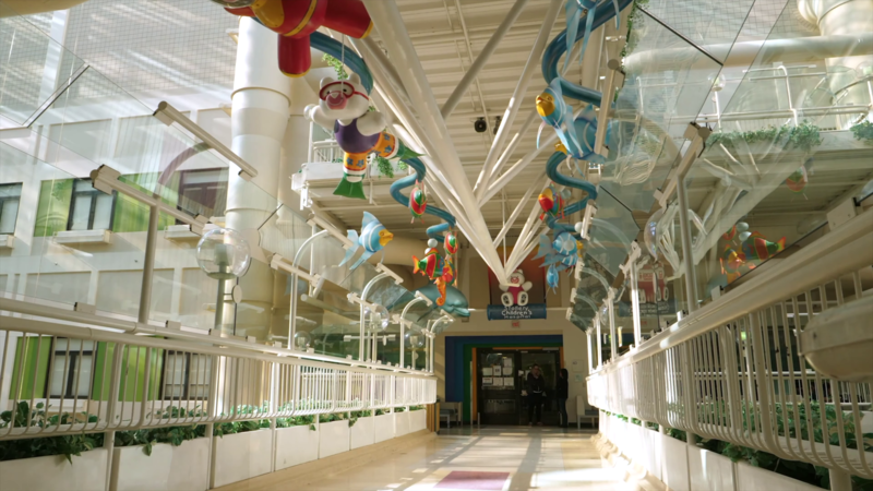 Stollery Children Hospital Hallway
