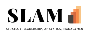 Strategy, Leadership, Analytics, and Management logo