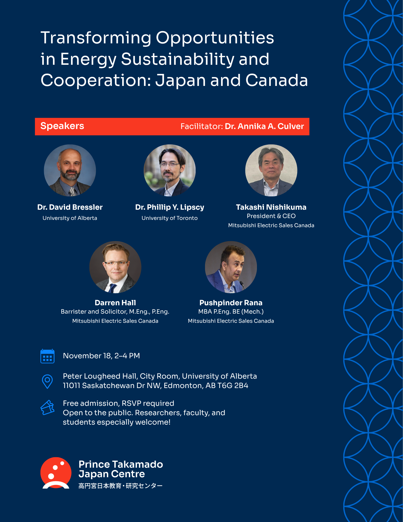 Transforming Opportunities in Energy Sustainability and Cooperation: Japan and Canada poster