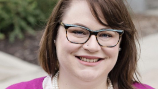 Woman smiling