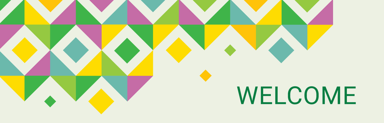 Welcome banner