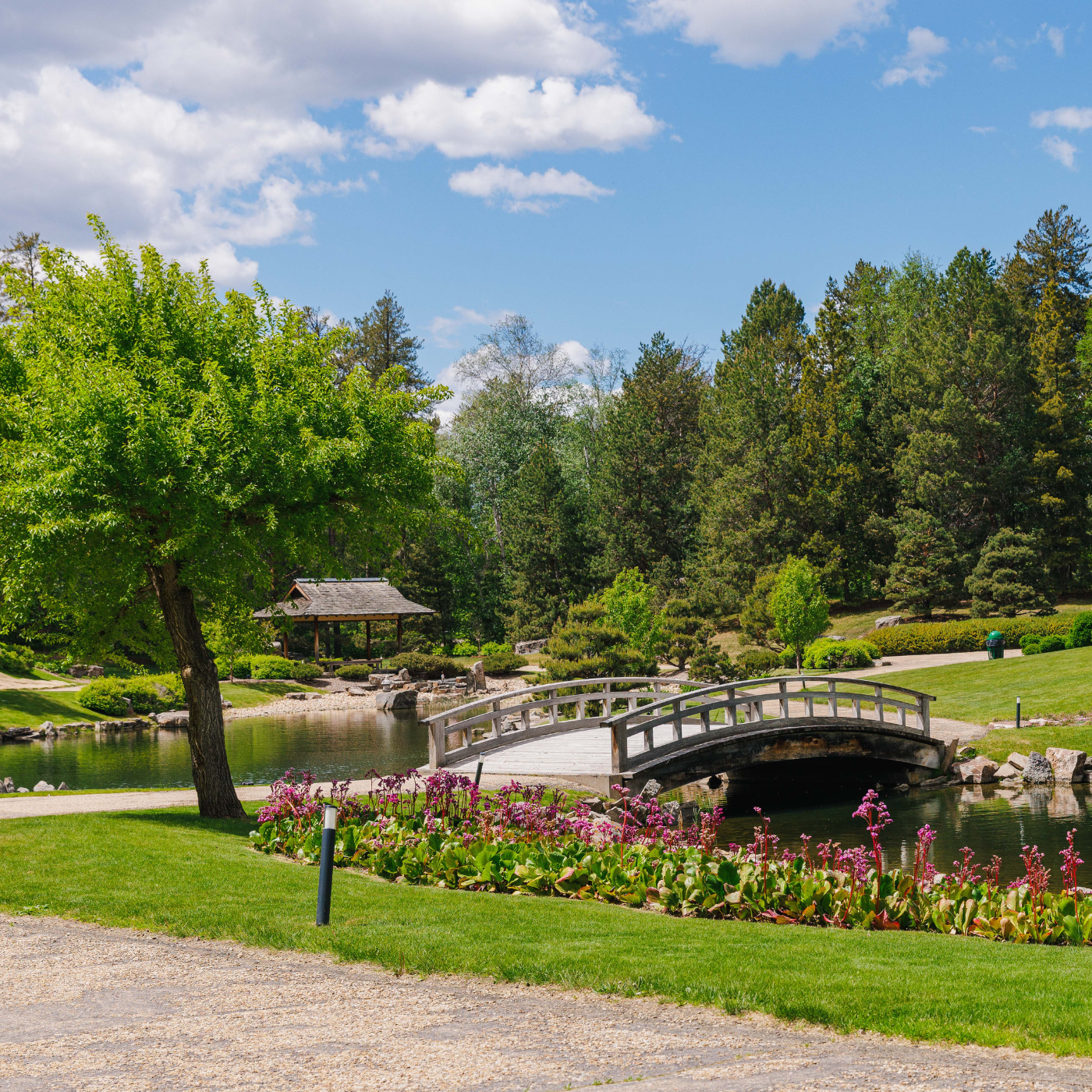 Bridge in the Japanese Garden