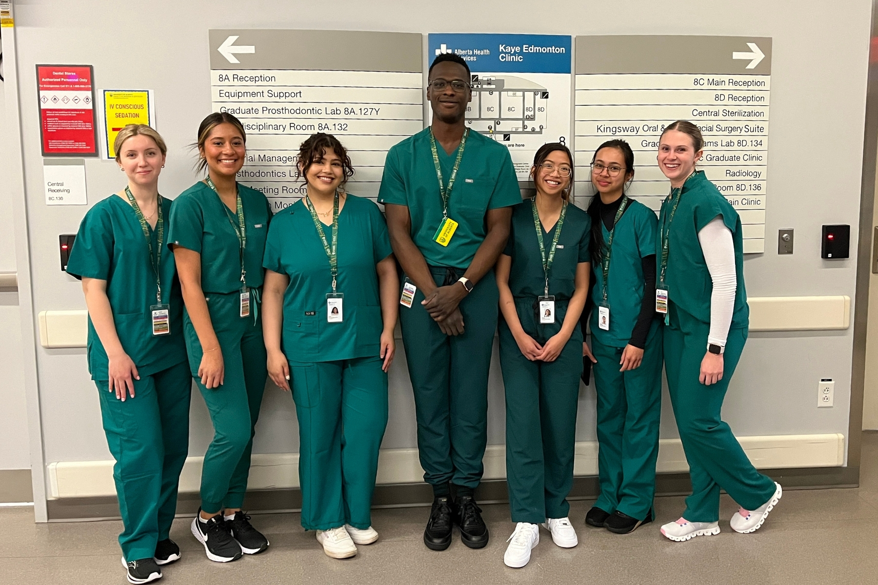 Dental assisting grad class of April 2025