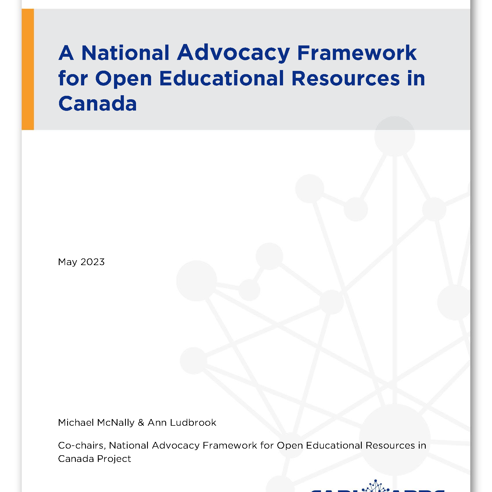 Advocacy Framework title page