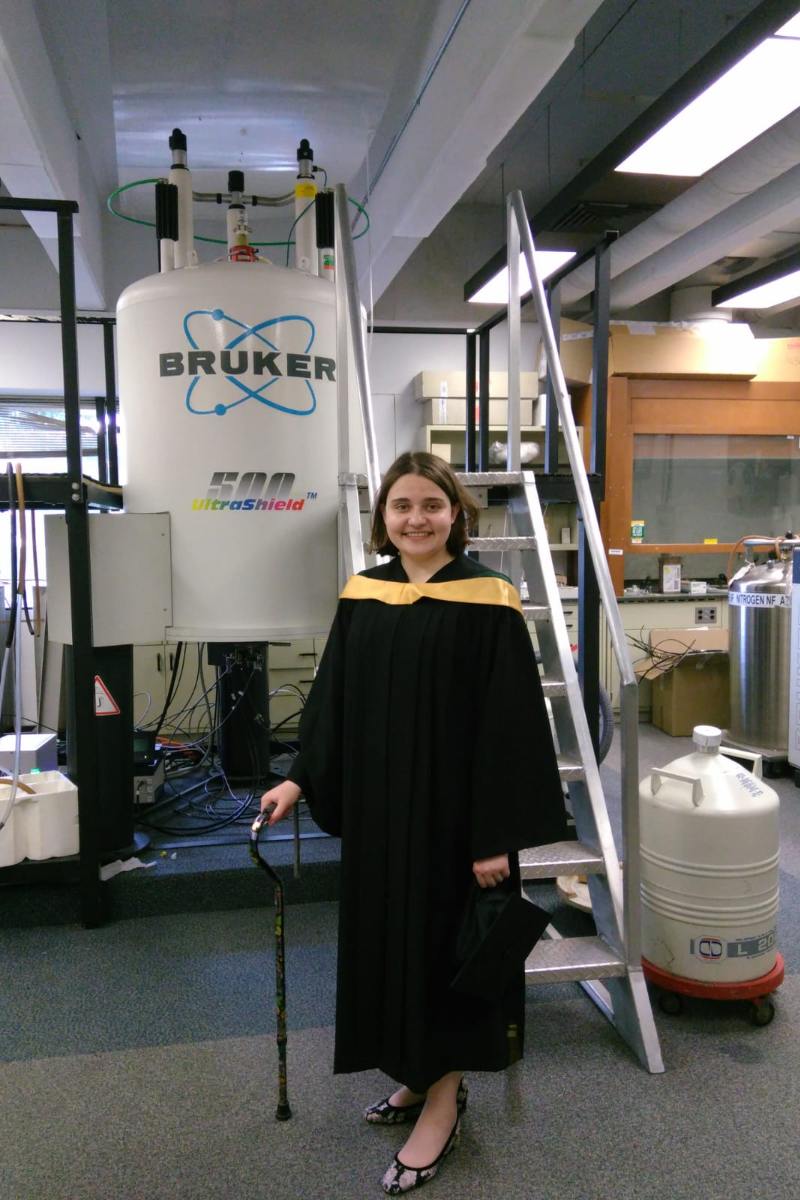 Undergraduate chemistry student strives to build awareness of diversity and representation challenges.