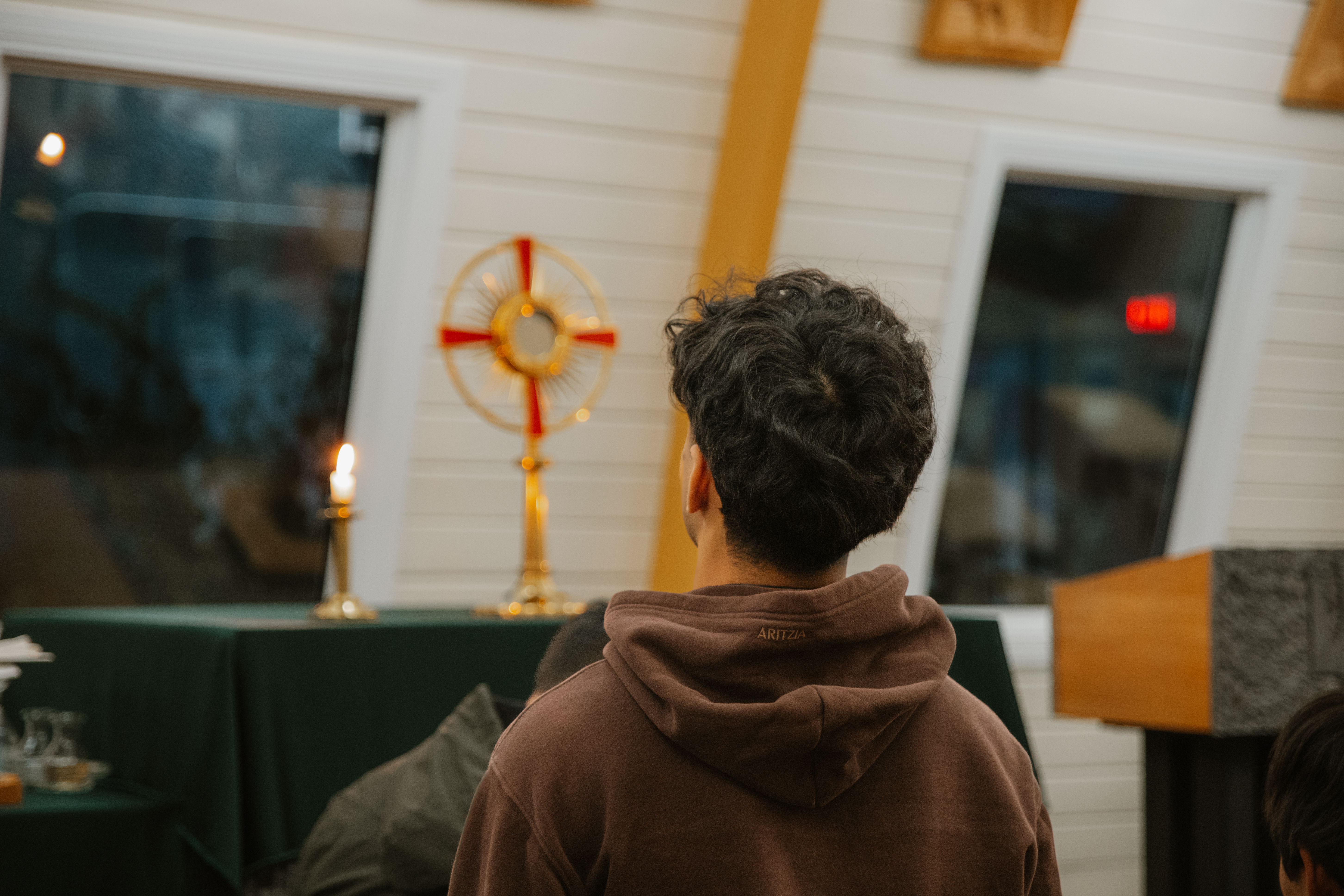 Student in Adoration