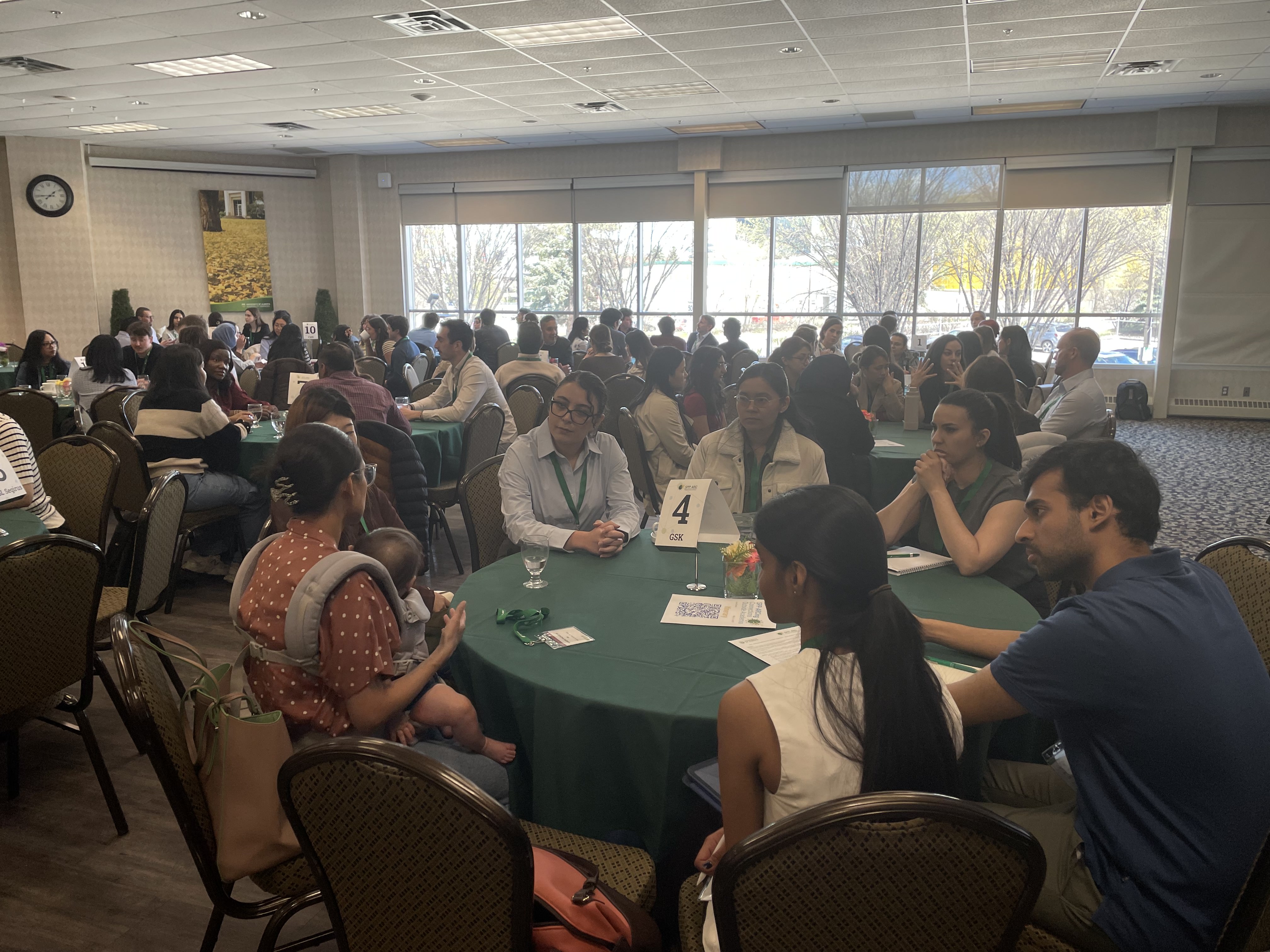 Roundtable with trainees and representatives from GSK